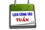 Lịch trực tuần 30 từ ngày 20/7/2026 đên 26/7/2026